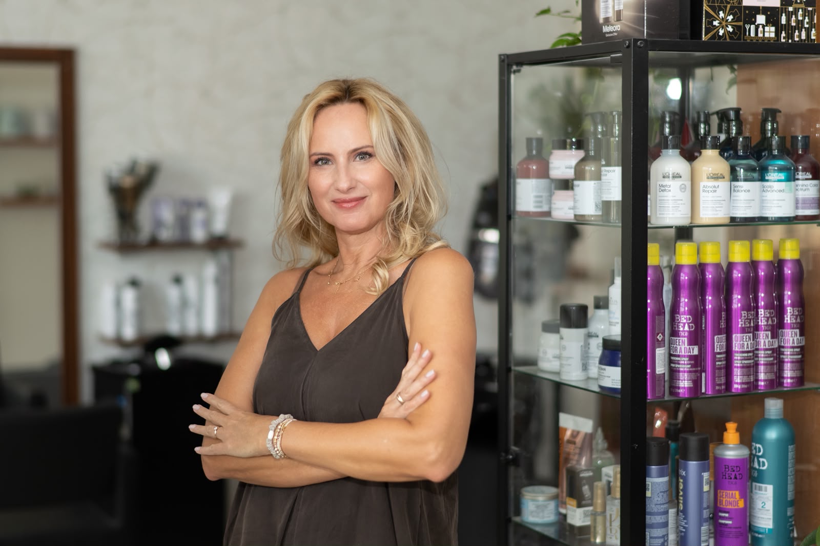 Sabina Prokopová, majitelka kadeřnictví Voroněž